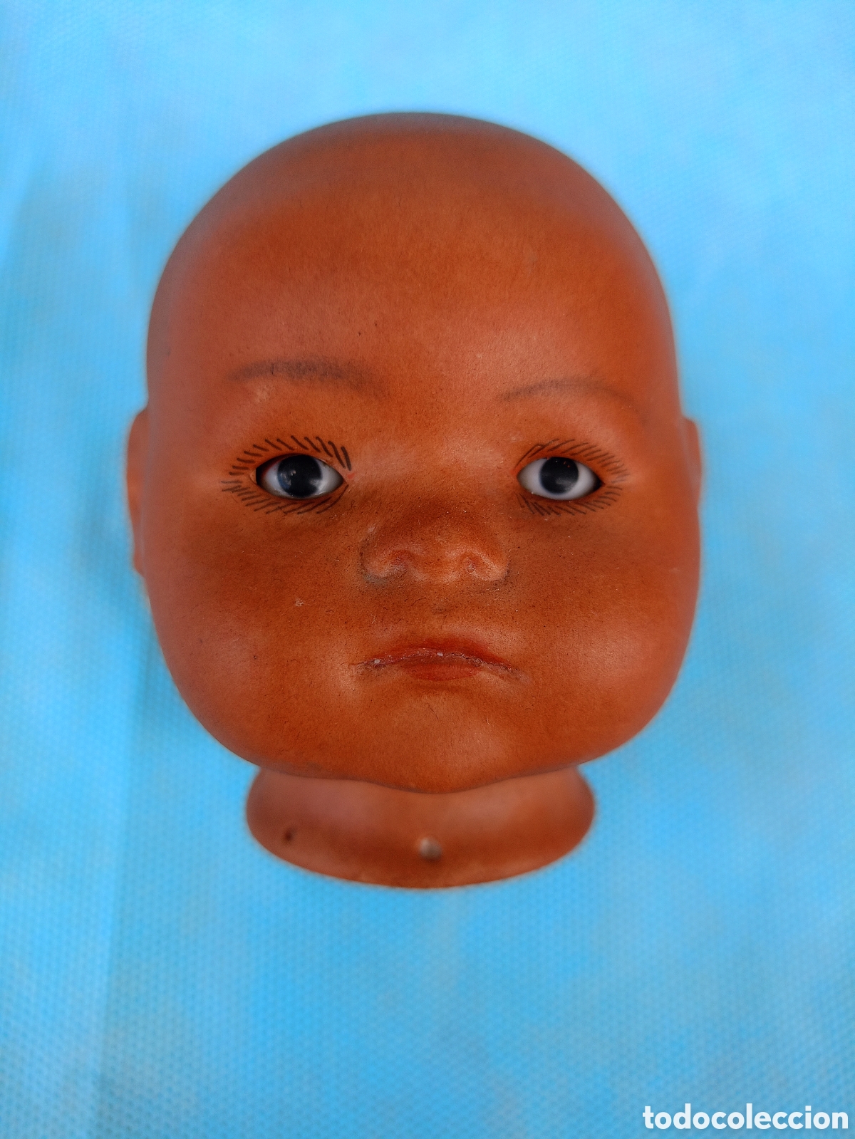 Poup&eacute;es Porcelaine: CABEZA DE MU&Ntilde;ECO ALEM&Aacute;N EN PORCELANA