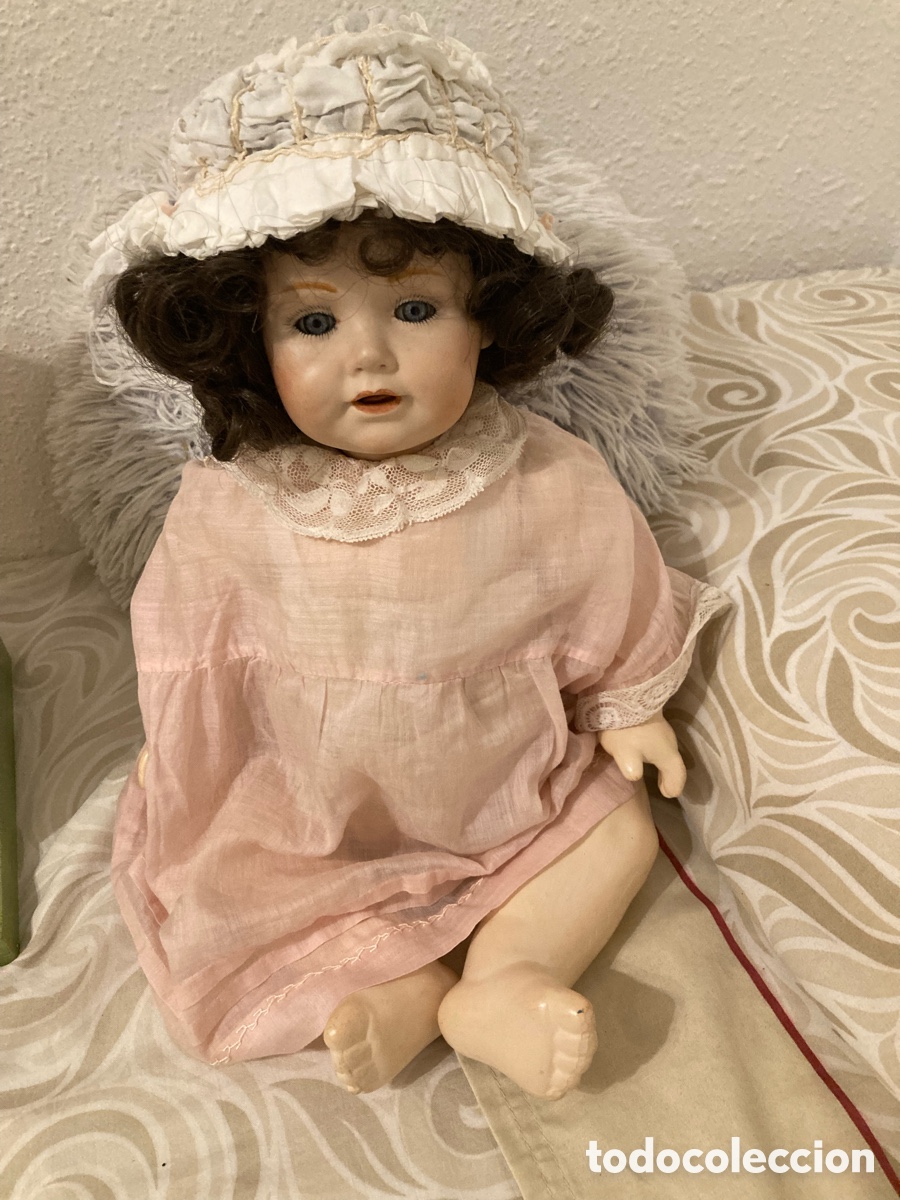 Porcelain Dolls: MU&Ntilde;ECA BEB&Eacute; DE CAR&Aacute;CTER DE KESTNER PORCELANA MARCADA J.D.K.A&Ntilde;O 1910-1914 MADE IN GERMANY
