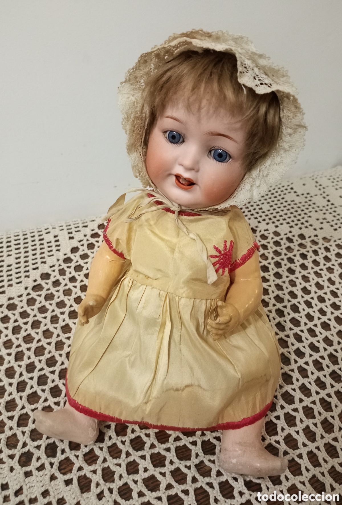 Mu&ntilde;ecas porcelana: Antigua mu&ntilde;eca de porcelana Heubach