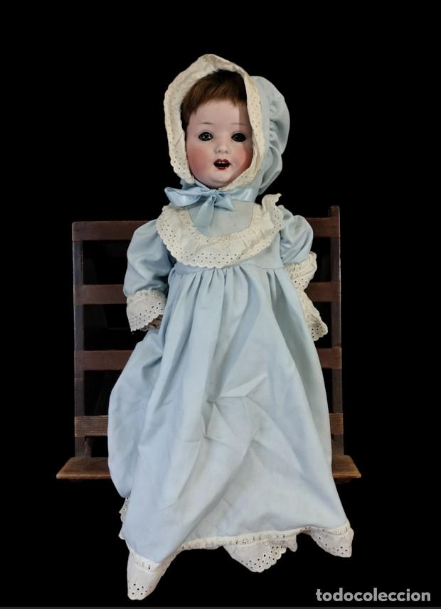 Mu&ntilde;ecas porcelana: ANTIGUA MU&Ntilde;ECA DE BISCUIT. HEUBACH K&Ouml;PPELSDORF 267-3. CUERPO DE COMPOSICI&Oacute;N. ALEMANIA. SIGLO XX.