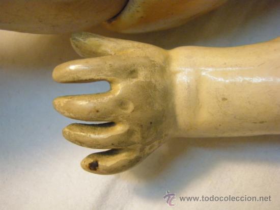 Muñecas Porcelana: ANTIGUA MUÑECA JUMEAU CON CUERPO STEINER. BOCA CERRADA. 45 CM - Foto 4 - 30970373