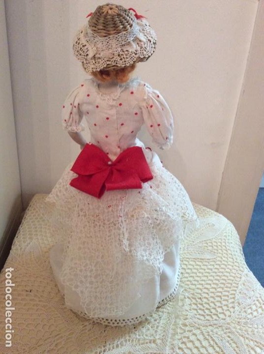 Muñecas Porcelana: Muñeca de moda de porcelana francesa. Años 20 . 30 cm. - Foto 4 - 191267056