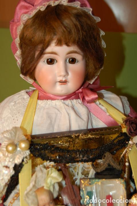 Muñecas Porcelana: preciosa vendedora ambulante de biscuit - Foto 2 - 242380885