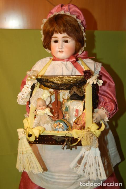 Muñecas Porcelana: preciosa vendedora ambulante de biscuit - Foto 5 - 242380885
