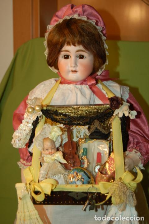 Muñecas Porcelana: preciosa vendedora ambulante de biscuit - Foto 13 - 242380885