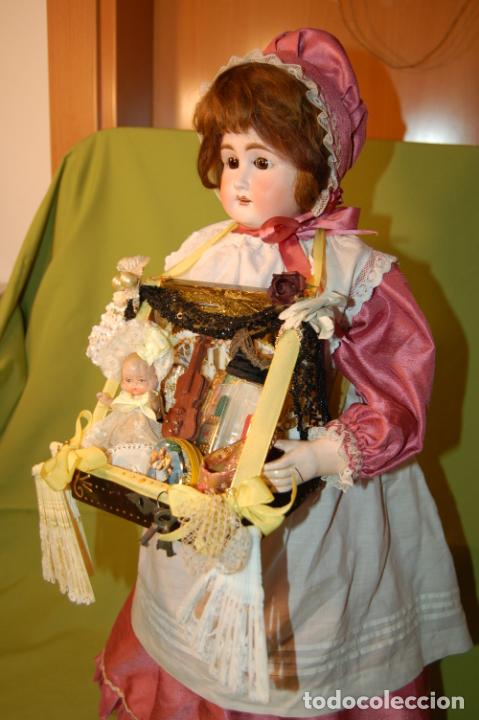 Muñecas Porcelana: preciosa vendedora ambulante de biscuit - Foto 27 - 242380885