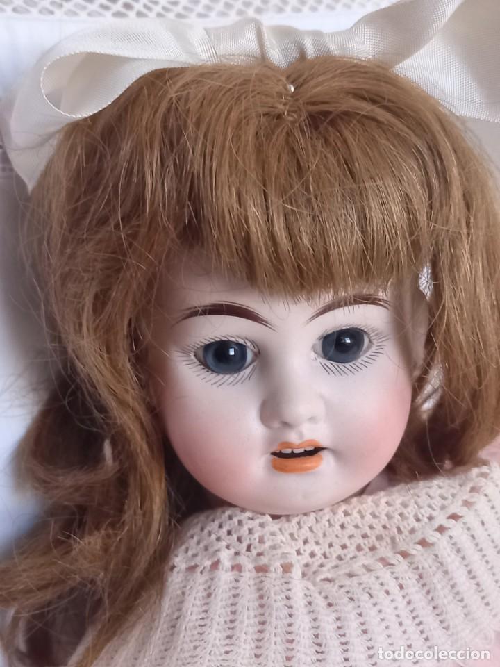 Mu&ntilde;ecas porcelana: Mu&ntilde;eca Fleischmann & Bl&ouml;del 42 cm. - Foto 1
