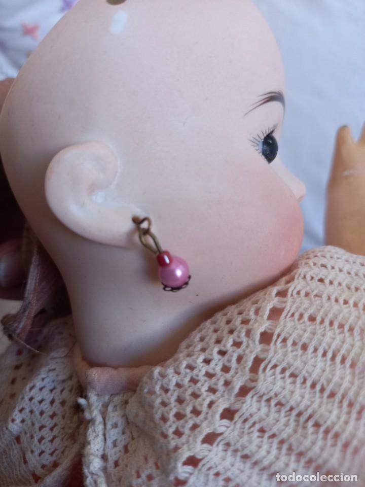Mu&ntilde;ecas porcelana: Mu&ntilde;eca Fleischmann & Bl&ouml;del 42 cm. - Foto 13