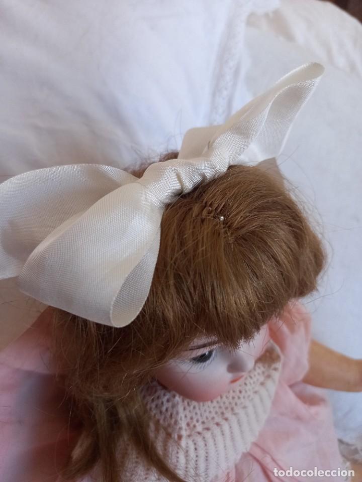 Mu&ntilde;ecas porcelana: Mu&ntilde;eca Fleischmann & Bl&ouml;del 42 cm. - Foto 15