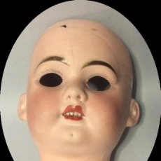 Muñecas Porcelana: ANTIGUA CABEZA DE MUÑECA EN PORCELANA ,RESTAURAR. Lote 387079419