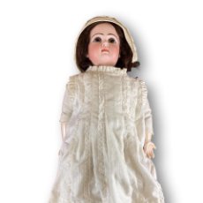 Muñecas Porcelana: MUÑECA JUMEAU. CABEZA DE PORCELANA. CUERPO DE COMPOSICION. SIGLO XIX-XX