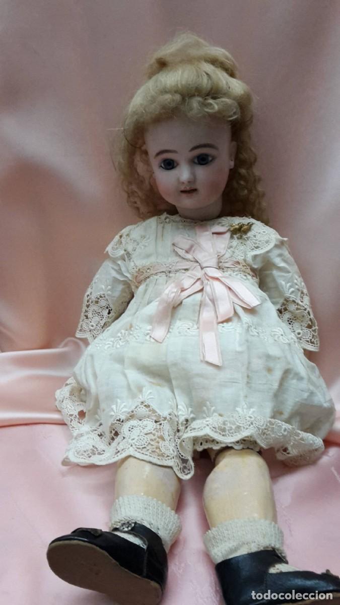 antigua muñeca para restaurar numerada en nuca - Comprar Bonecas de coleção  no todocoleccion