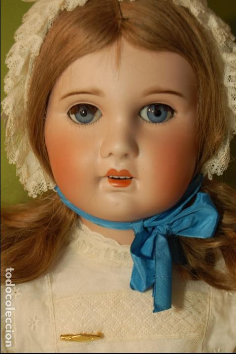 Grande Poupée Ancienne S.F.B.J. Paris - 41,5 Cm - Tête En Porcelaine Bisque