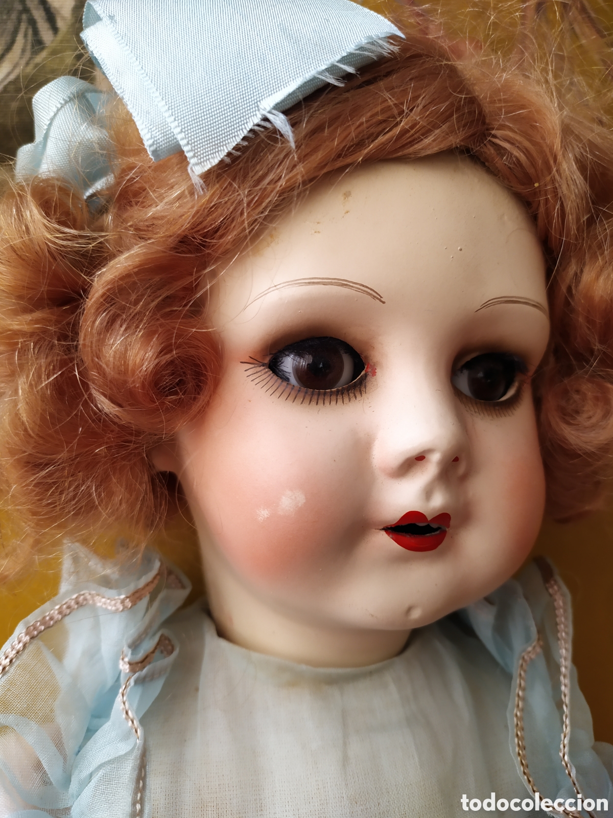 antigua muñeca de porcelana ppio.s.xx - Buy Antique porcelain dolls from other countries on todocoleccion