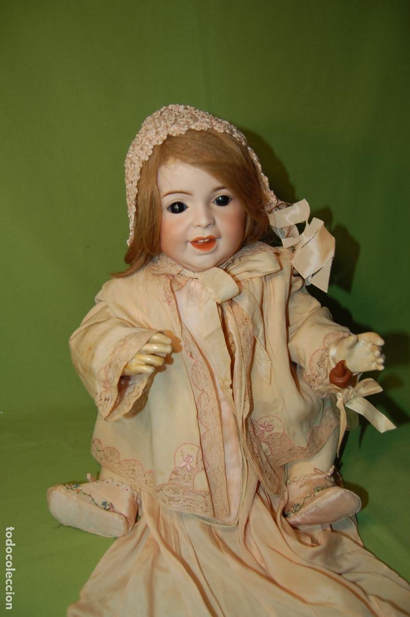 Mu&ntilde;ecas porcelana: beb&eacute; SFBJ 236 par&iacute;s 60cm - Foto 14