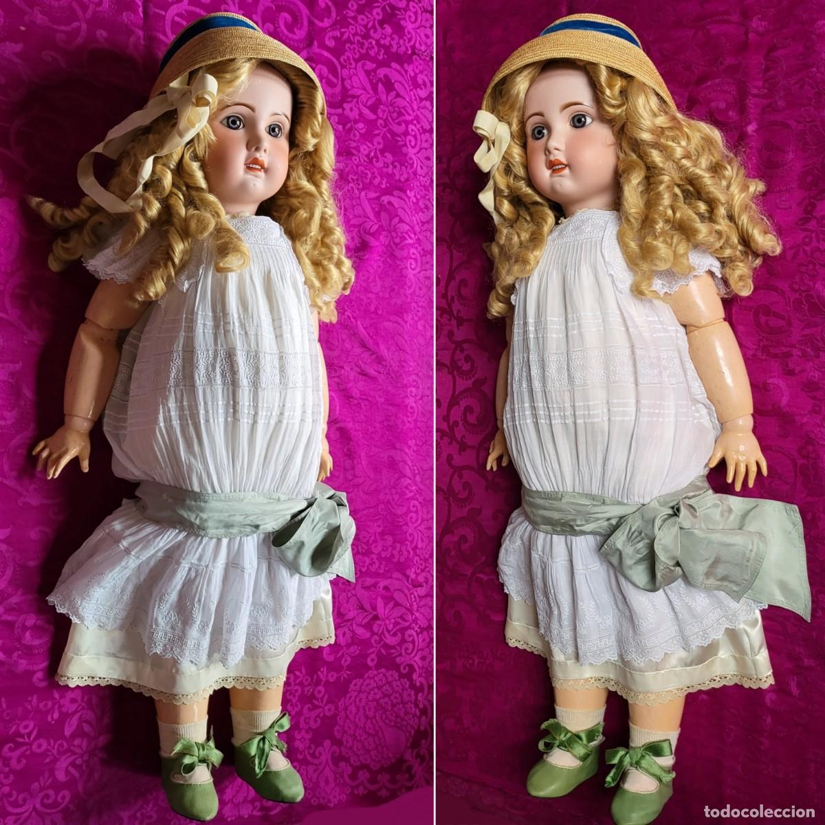 Poupée Ancienne JUMEAU – Porcelaine – Taille 11 – Muñeca Antigua