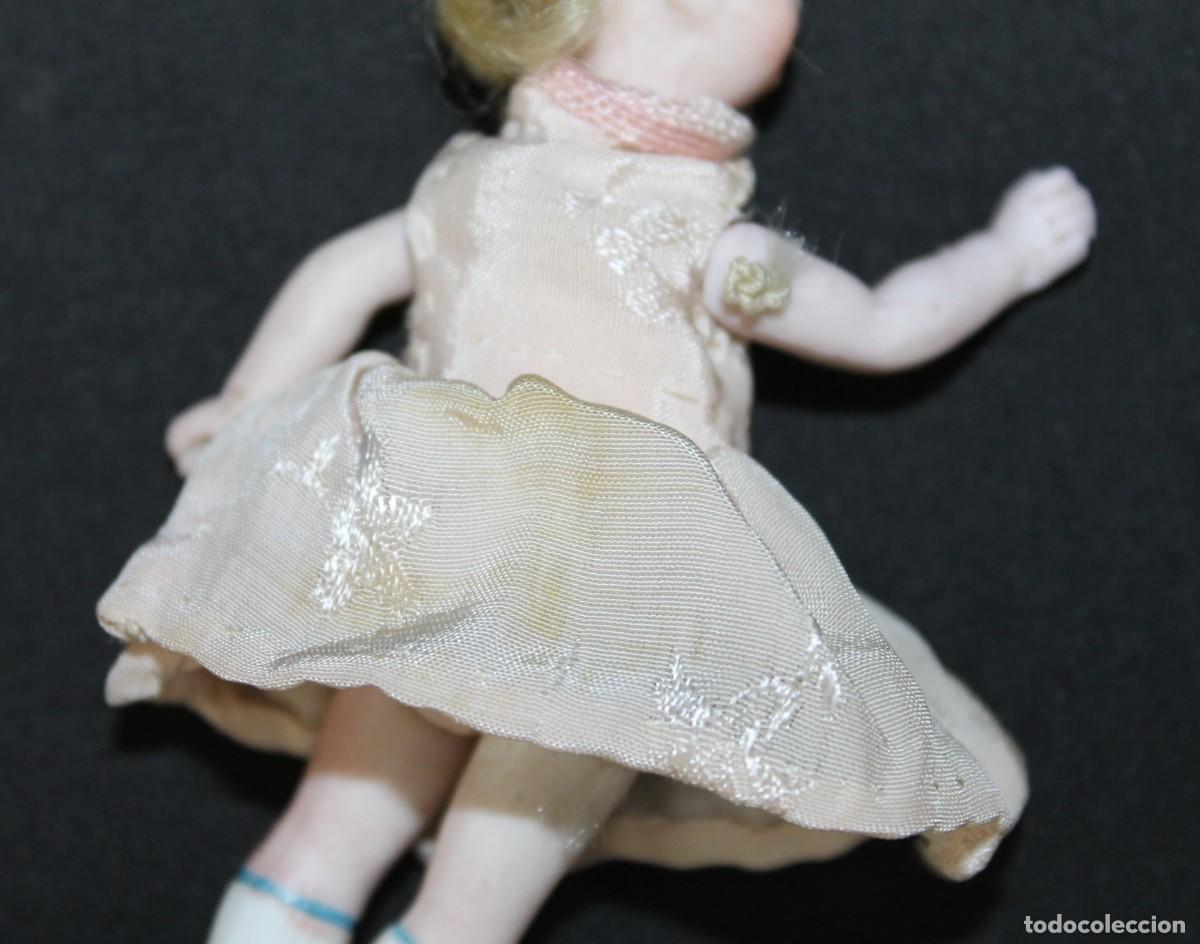 Mu&ntilde;ecas porcelana: Original mu&ntilde;eca francesa Mignonette en biscuit - Foto 11