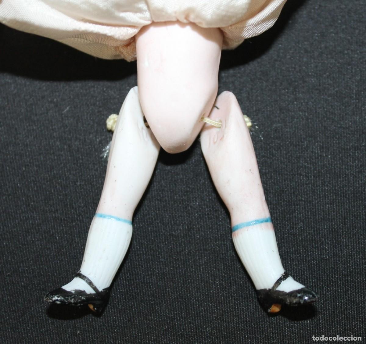Mu&ntilde;ecas porcelana: Original mu&ntilde;eca francesa Mignonette en biscuit - Foto 13