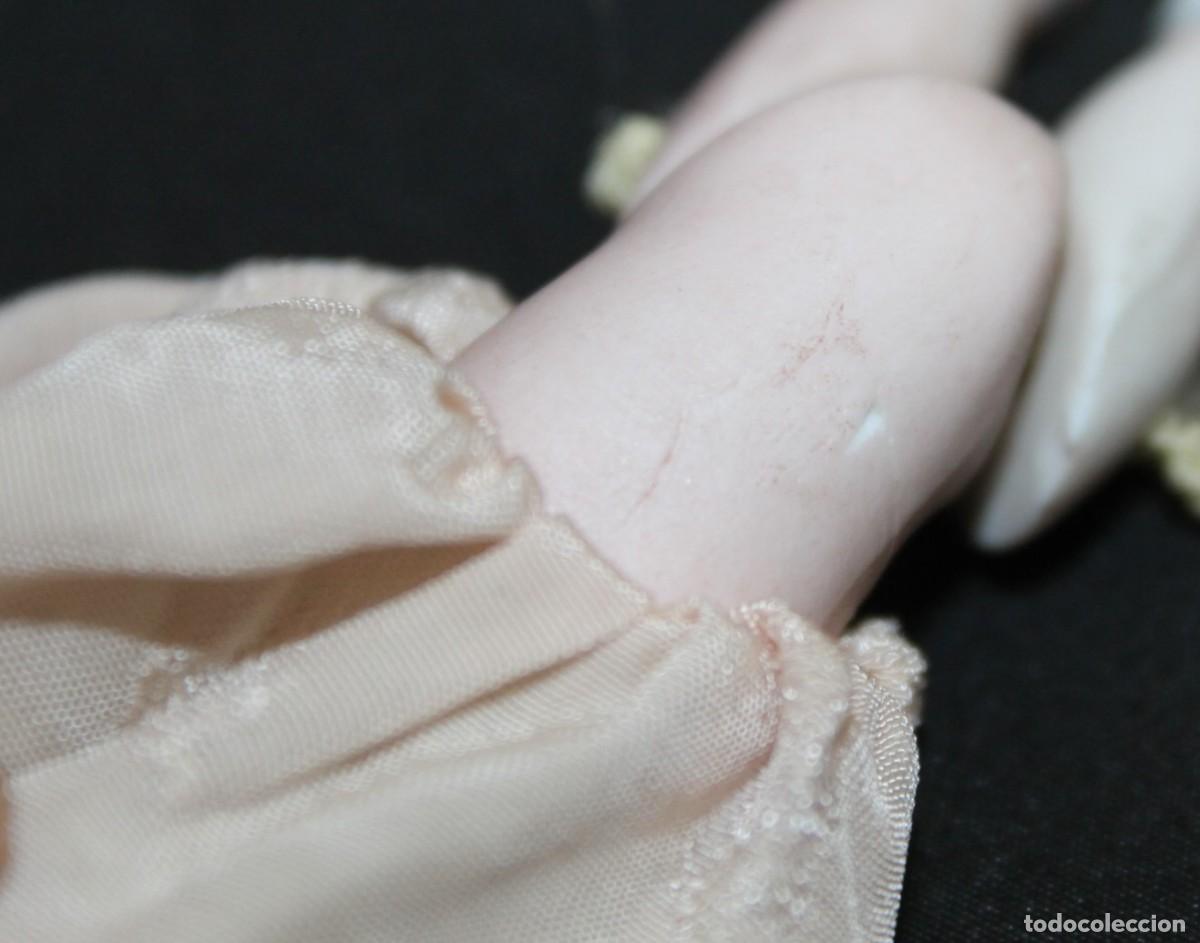 Mu&ntilde;ecas porcelana: Original mu&ntilde;eca francesa Mignonette en biscuit - Foto 16
