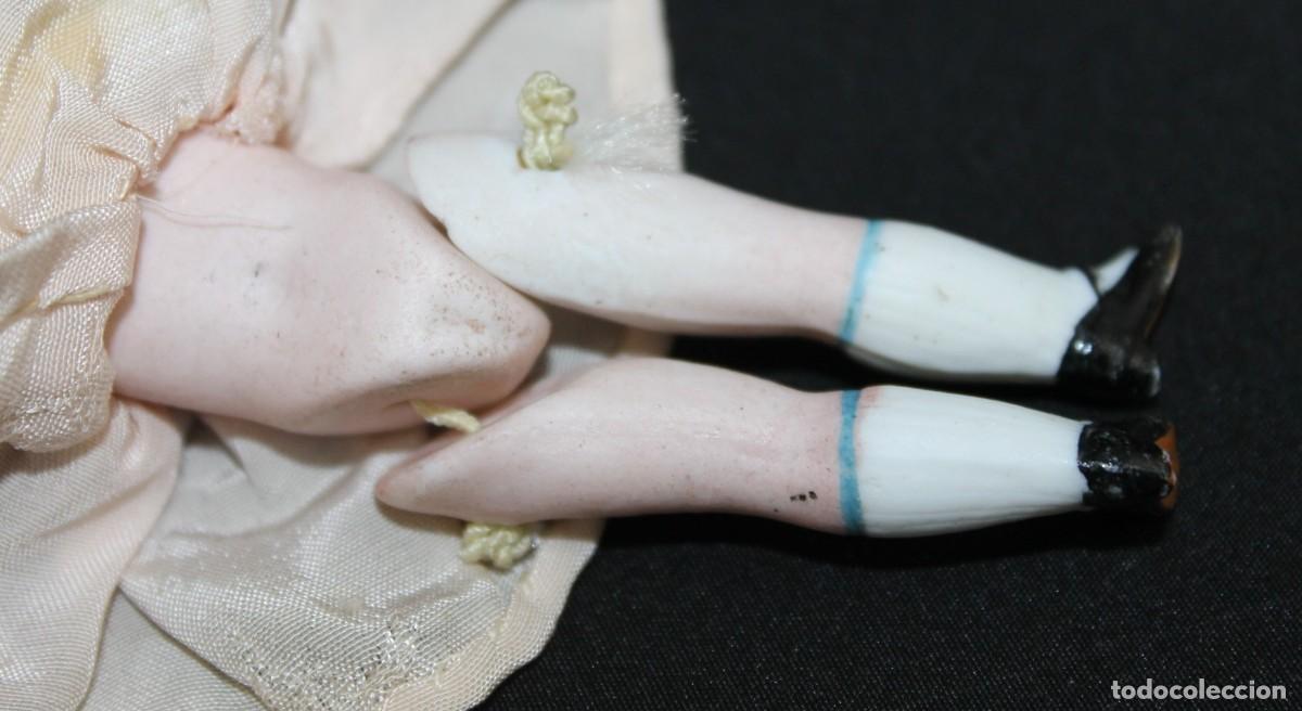 Mu&ntilde;ecas porcelana: Original mu&ntilde;eca francesa Mignonette en biscuit - Foto 17