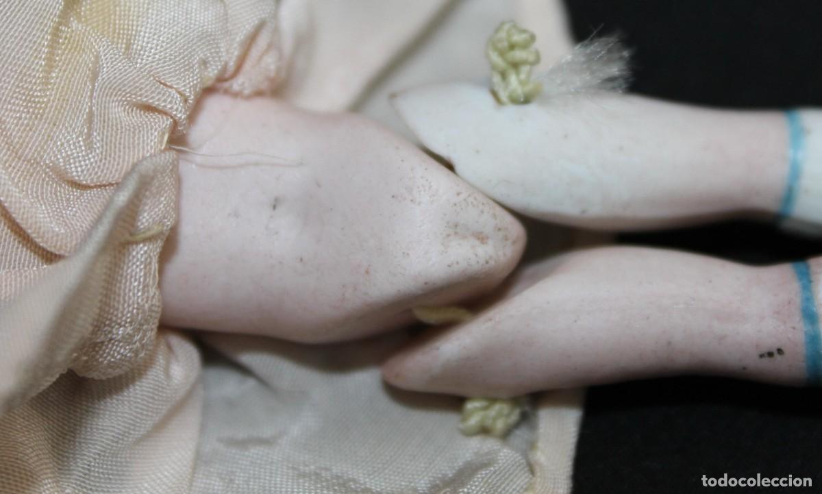 Mu&ntilde;ecas porcelana: Original mu&ntilde;eca francesa Mignonette en biscuit - Foto 18