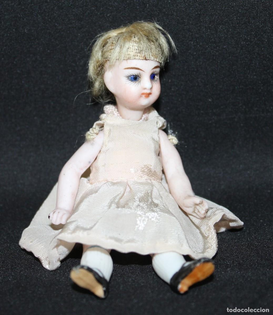 Mu&ntilde;ecas porcelana: Original mu&ntilde;eca francesa Mignonette en biscuit - Foto 20