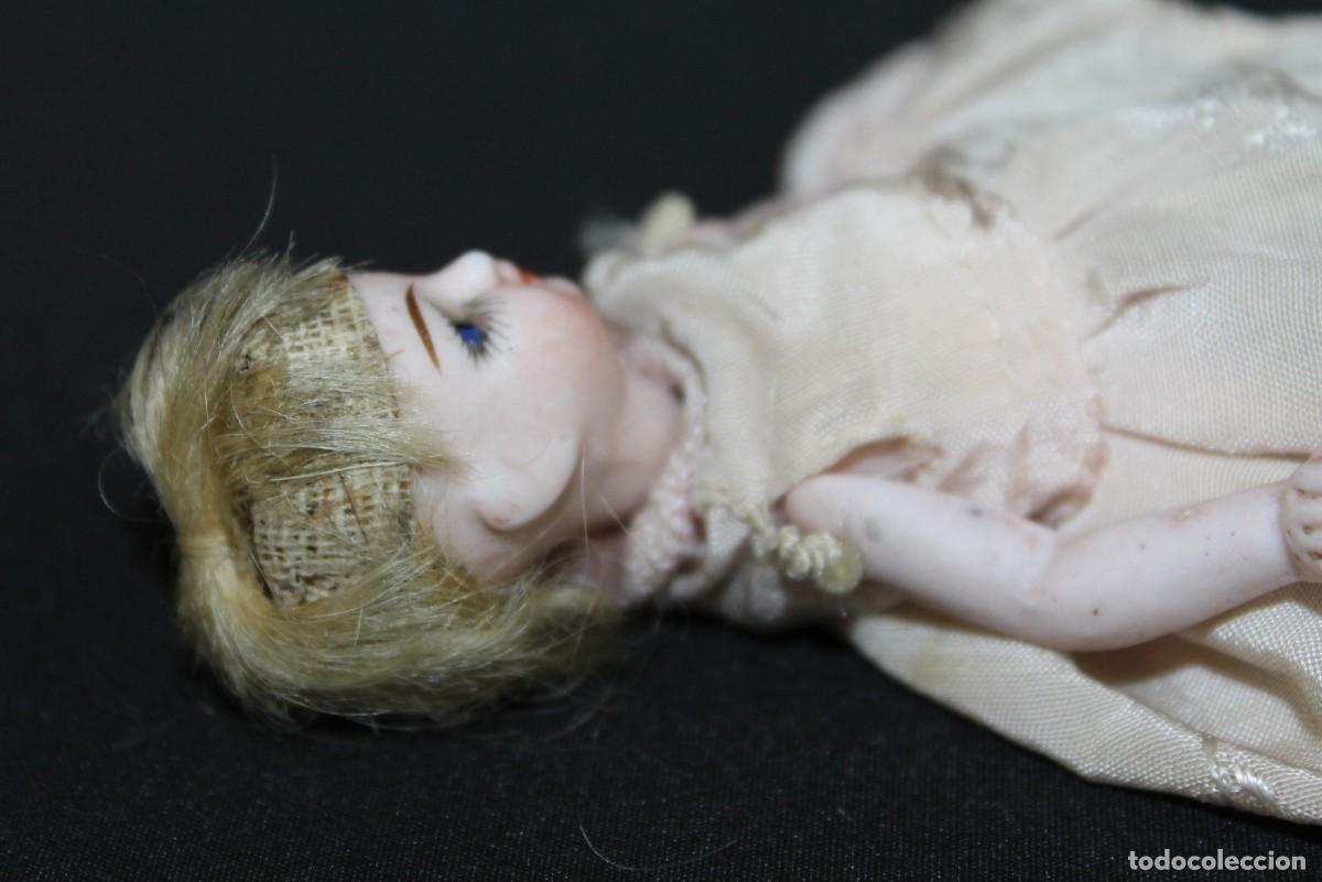 Mu&ntilde;ecas porcelana: Original mu&ntilde;eca francesa Mignonette en biscuit - Foto 22