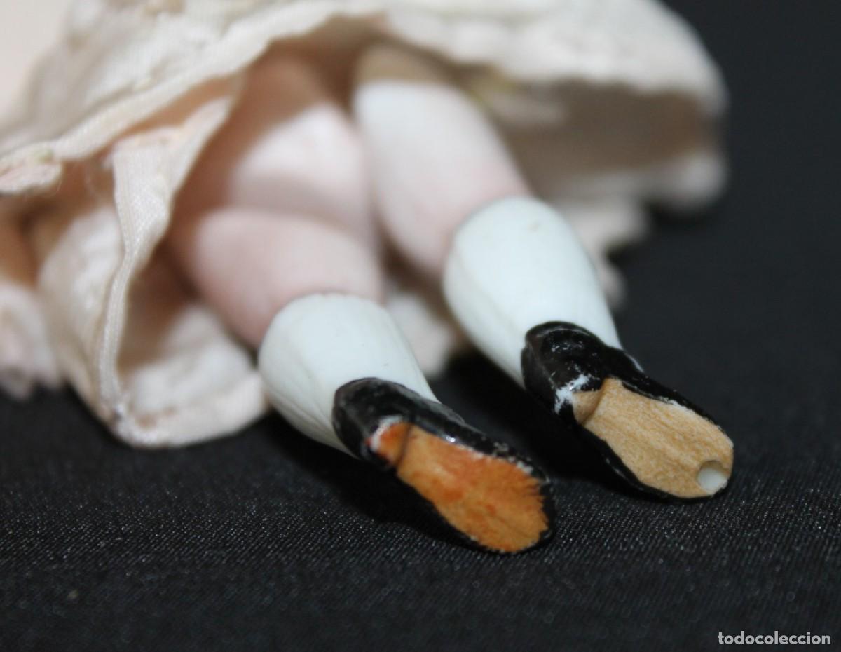 Mu&ntilde;ecas porcelana: Original mu&ntilde;eca francesa Mignonette en biscuit - Foto 23