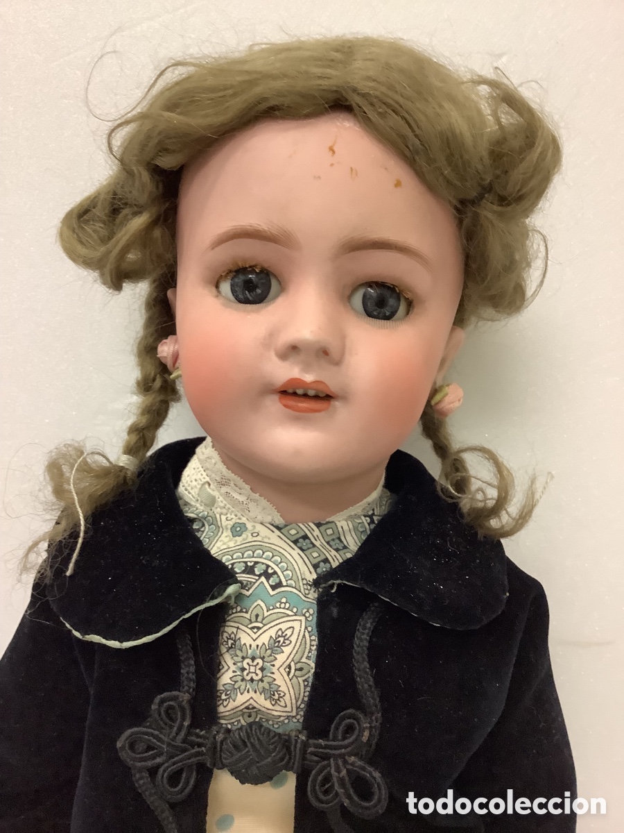 Mu&ntilde;ecas Porcelana: ANTIGUA MU&Ntilde;ECA PORCELONA DEP N&ordm; 9