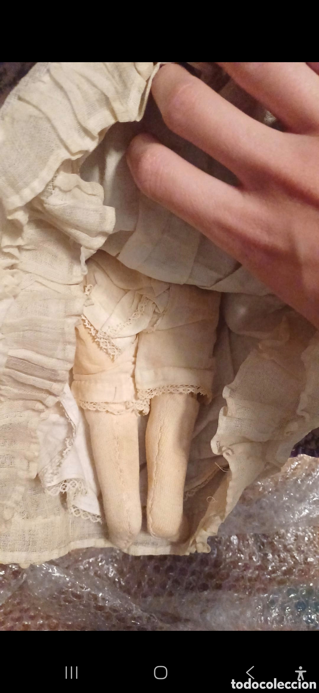 Mu&ntilde;ecas Porcelana: Mu&ntilde;eca antigua francesa