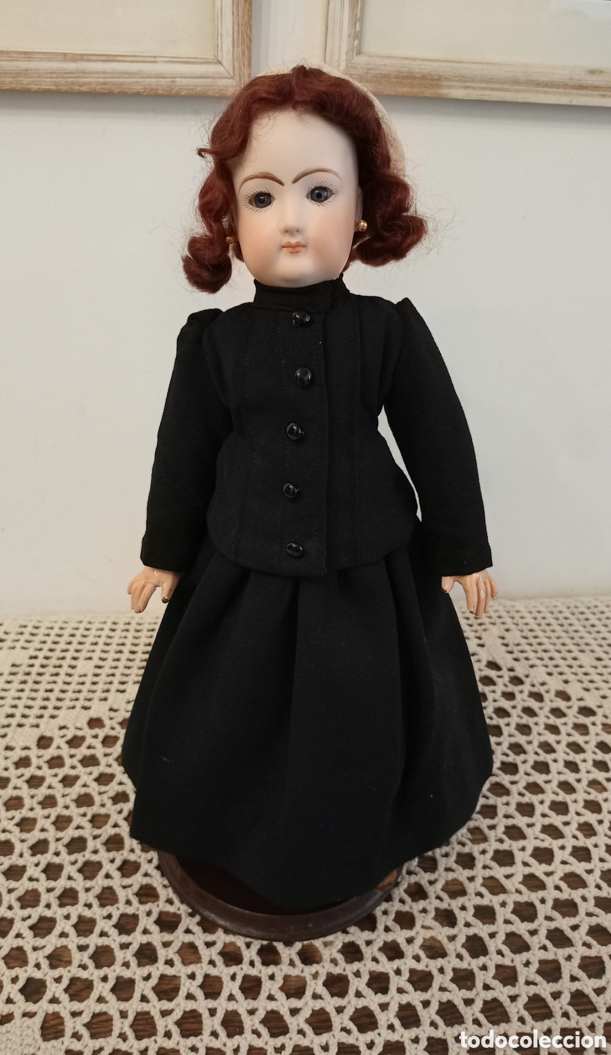 Mu&ntilde;ecas Porcelana: Mu&ntilde;eca antigua francesa S XIX