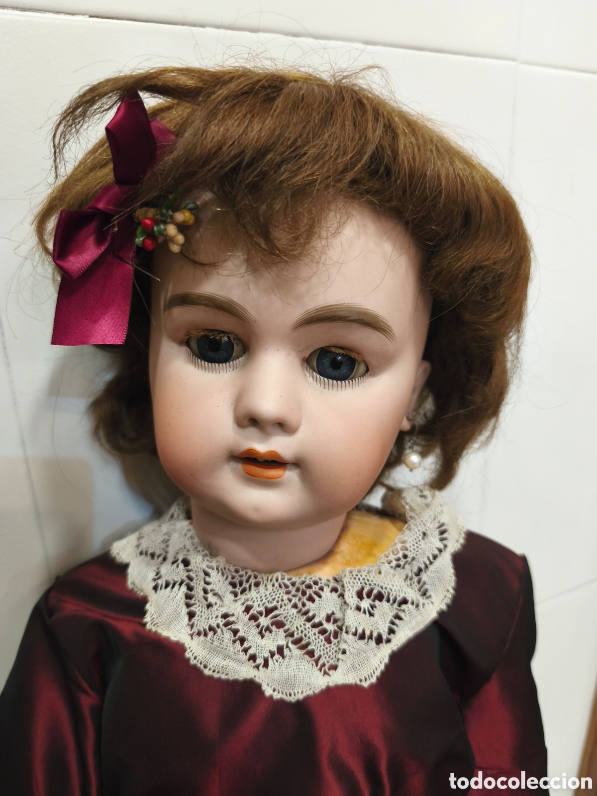 Mu&ntilde;ecas porcelana: Mu&ntilde;eca Jumeau 14, 84cm
