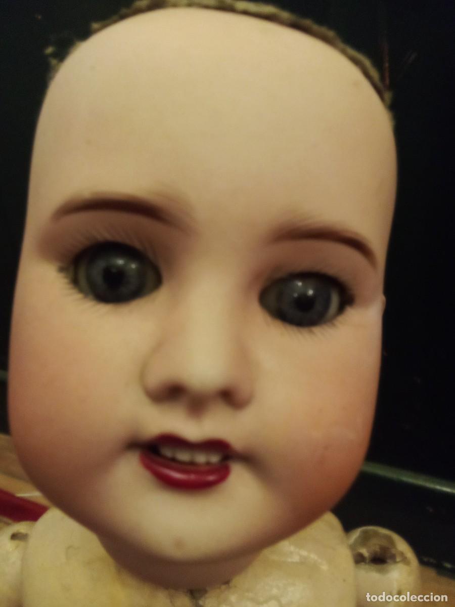 Mu&ntilde;ecas porcelana: mu&ntilde;eca francesa de porcelana S.F.B.J. 60 paris