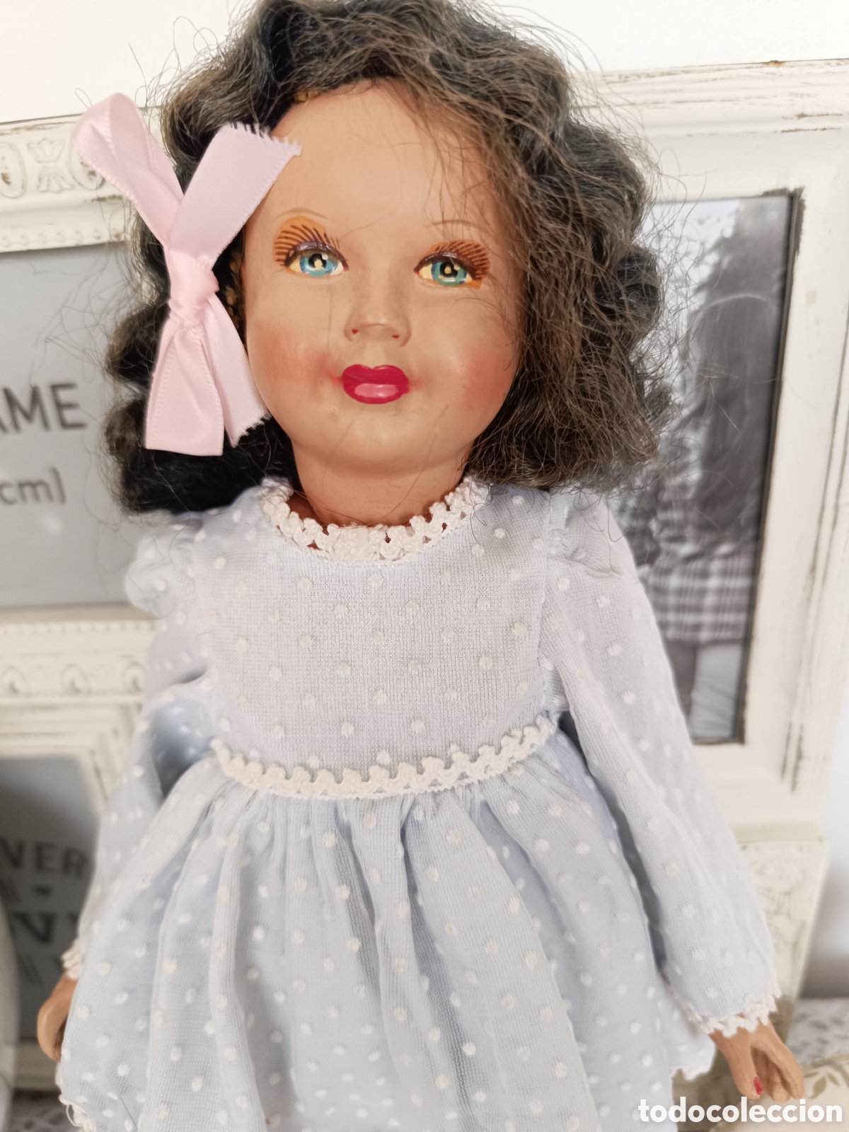 Mu&ntilde;ecas porcelana: Mu&ntilde;eca antigua francesa