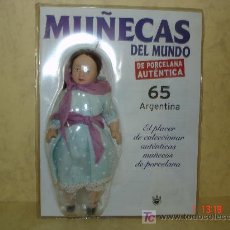 Poupées Porcelaine: MUÑECAS DEL MUNDO - Nº 65 ARGENTINA - RBA - PORCELANA AUTENTICA - . Lote 16175283