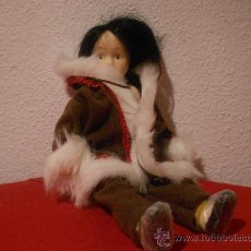Muñecas Porcelana: MUÑECA ESQUIMAL DE PORCELANA,21CM.