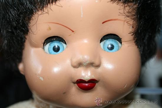 Mu&ntilde;ecas porcelana: mu&ntilde;eca de porcelana y composicion o celuloide - Foto 1