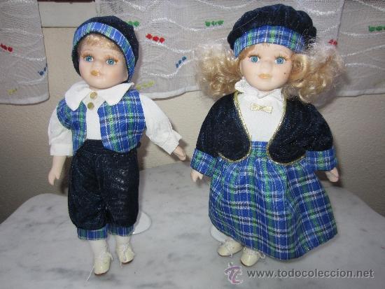 Mu&ntilde;ecas porcelana: parejita de mu&ntilde;ecos - Foto 1