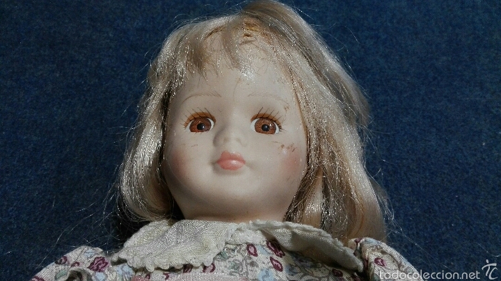 Mu&ntilde;ecas porcelana: Mu&ntilde;eca antigua 40cms - Foto 2