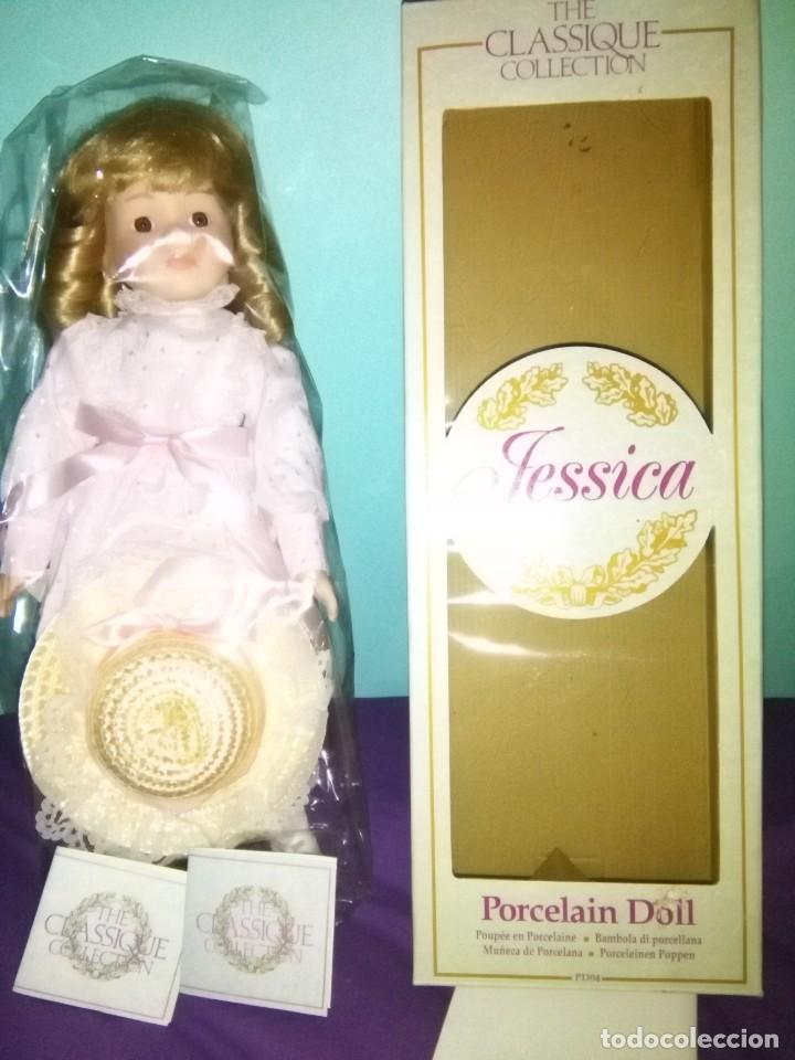 the classique collection porcelain doll jessica
