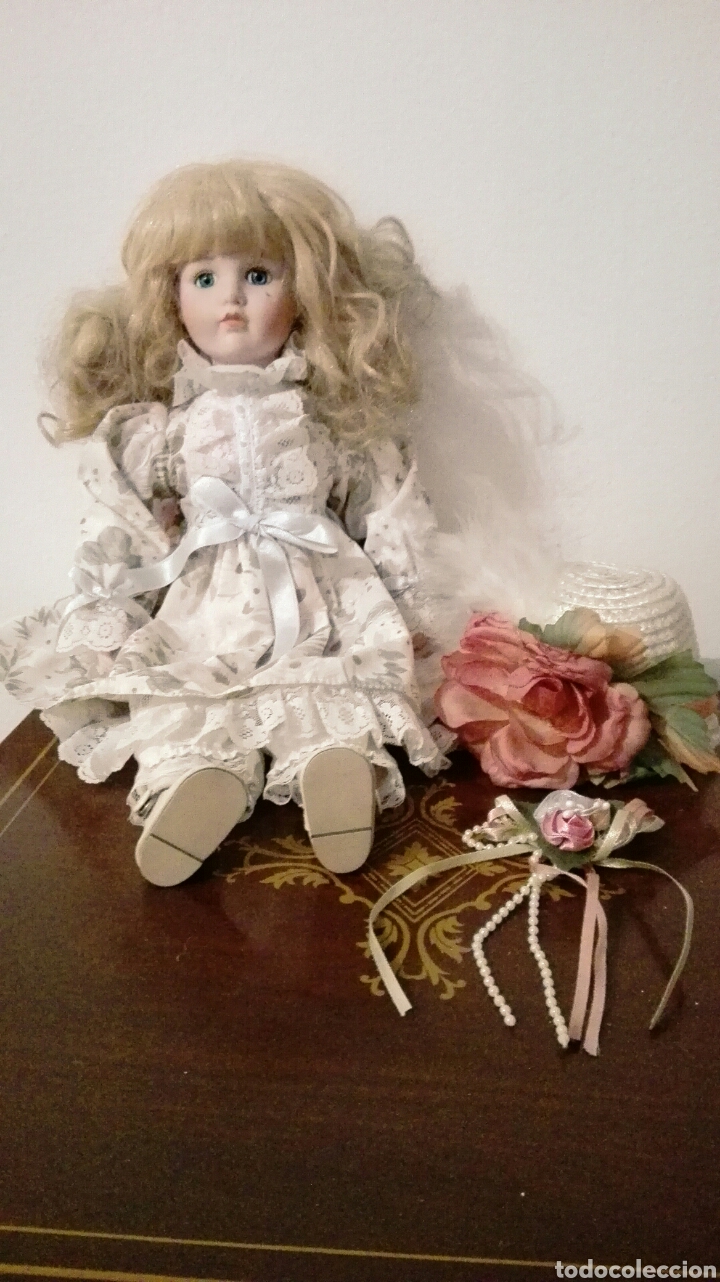 Mu&ntilde;ecas porcelana: mu&ntilde;eca de porcelana - Foto 3