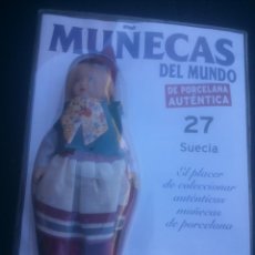 Muñecas Porcelana: MUÑECA PORCELANA - COLECCION MUÑECAS DEL MUNDO Nº 27 SUECIA (PRECINTADA) - RBA. . Lote 89466824