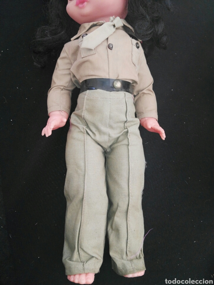 Mu&ntilde;ecas porcelana: Mu&ntilde;eca vintage militar - Foto 2