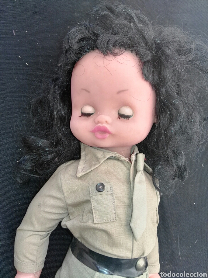Mu&ntilde;ecas porcelana: Mu&ntilde;eca vintage militar - Foto 6