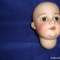 Muñecas Porcelana: ANTIGUA CABEZA DE MUÑECA DE PORCELANA. Lote 138831786