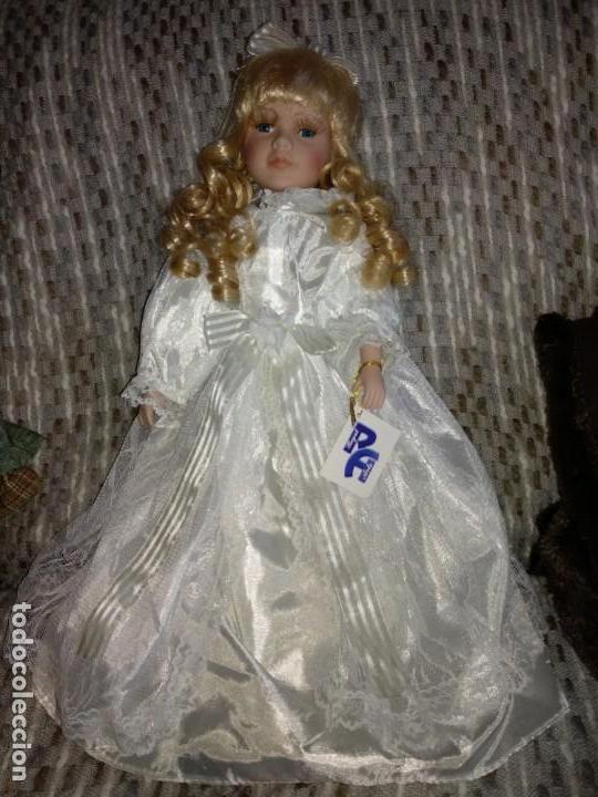 Mu&ntilde;ecas porcelana: Mu&ntilde;eca porcelana comuni&oacute;n - Foto 4
