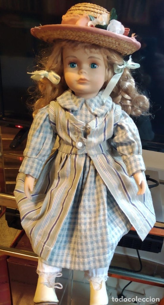 Mu&ntilde;ecas porcelana: Mu&ntilde;eca antigua - Foto 1