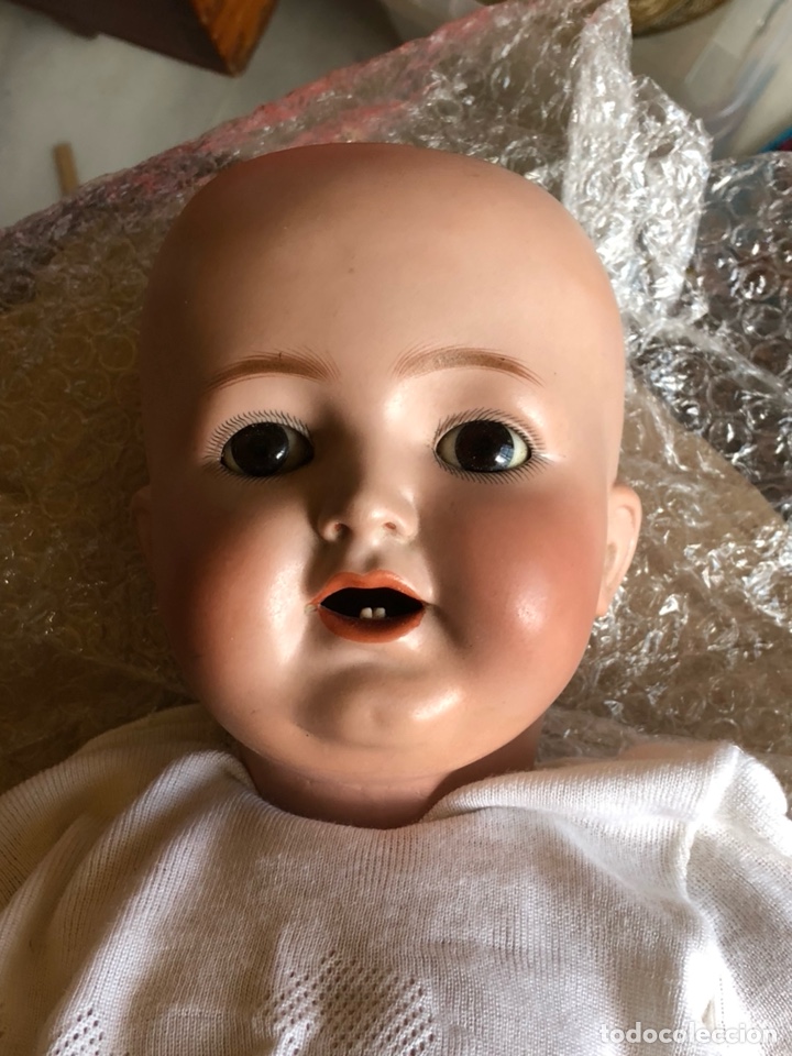 Mu&ntilde;ecas porcelana: Antiguo mu&ntilde;eco Simon halbig - Foto 2