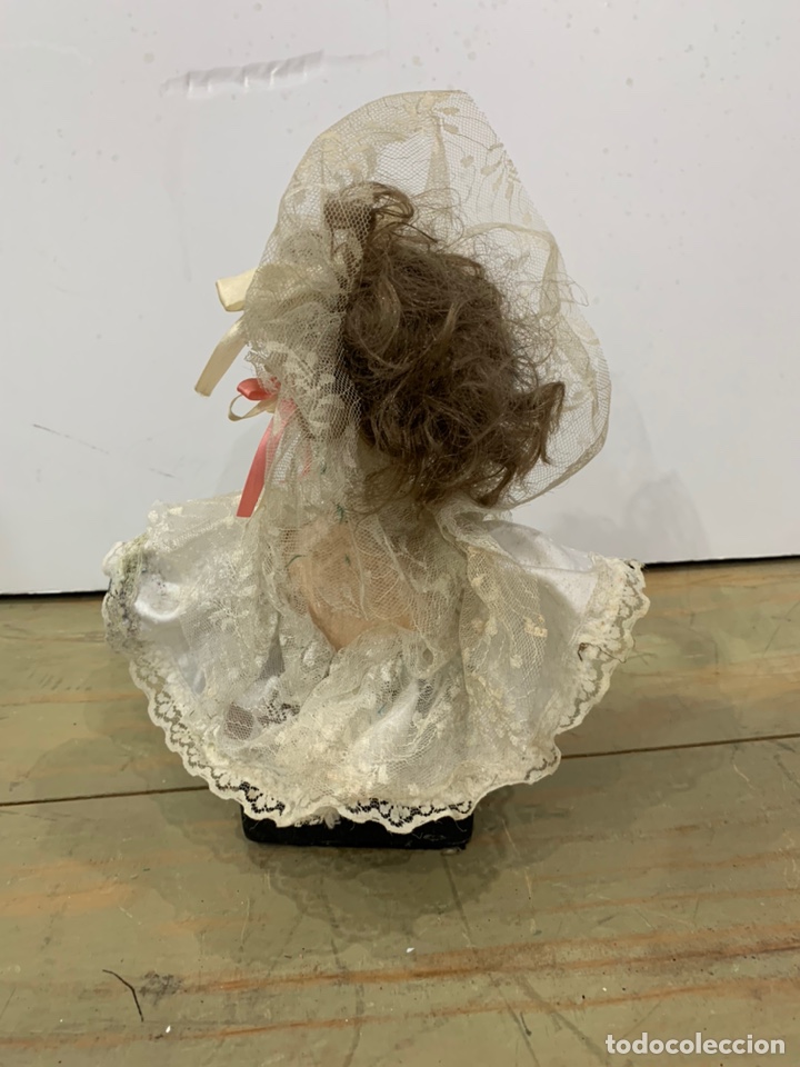 Mu&ntilde;ecas porcelana: Busto mu&ntilde;eca ceramica - Foto 2