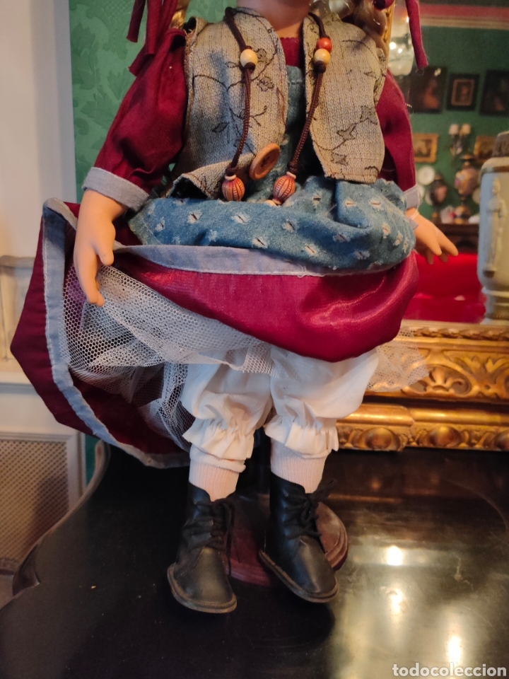Mu&ntilde;ecas porcelana: IMPECABLE MU&Ntilde;ECA FRANCESA DE COLECCI&Oacute;N 54 CTMS - Foto 4
